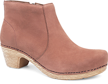 Dansko Outlet - Maria Dusty Rose Milled Nubuck