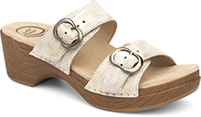 Sophie Ivory/Gold Metallic