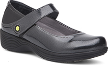 Clover Grey Textured Patent