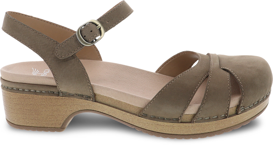dansko professional taupe milled nubuck