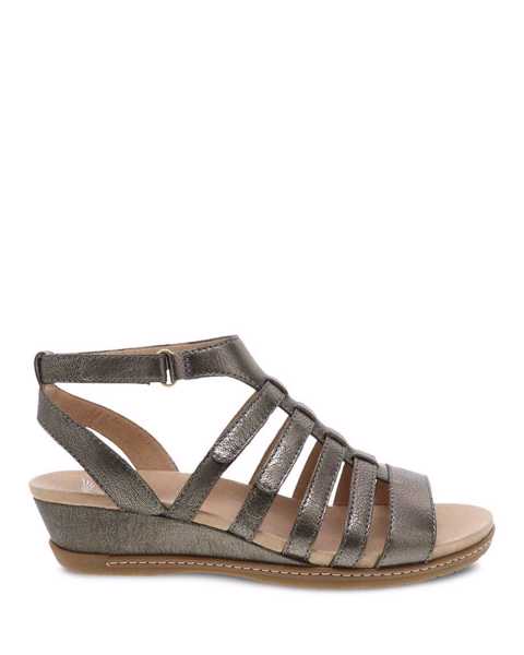 dansko pewter sandals