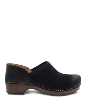Picture of Brenna Black Burnished Suede