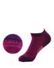 Picture of Two Tone Low Cut Purple Sock