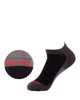 Picture of Two Tone Low Cut Black Sock