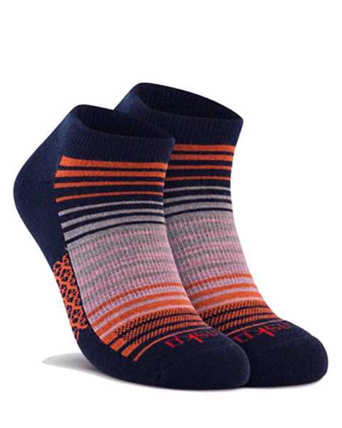 Picture of Stripe Low Cut Navy Sock