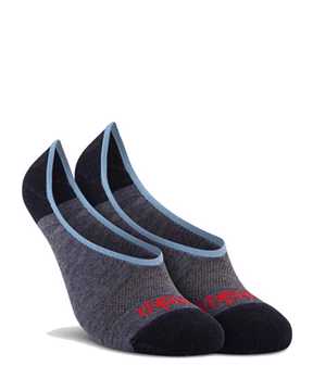 Picture of Two Tone No Show Denim Sock