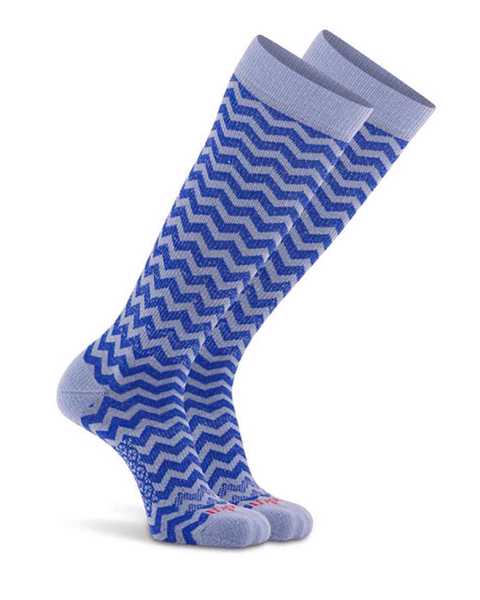 Picture of New Wave Knee High Cobalt Compression Sock