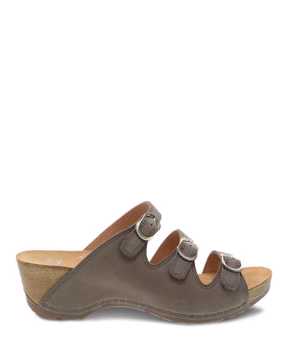 Picture of Tarin Taupe Burnished Nubuck