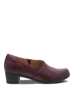 Picture of Camdyn Wine Burnished Nubuck