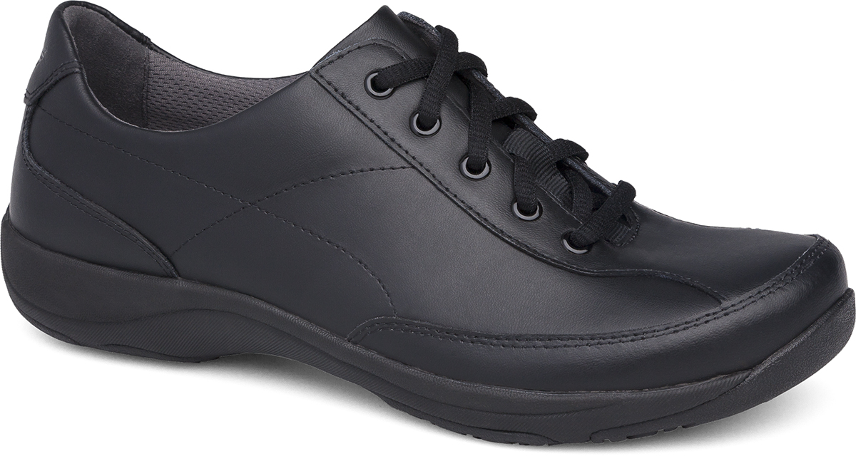 The Dansko Black Leather from the Emma collection.