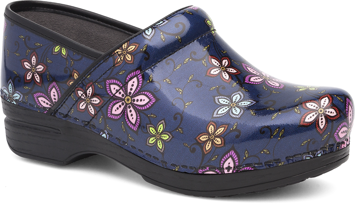 dansko vivid floral patent