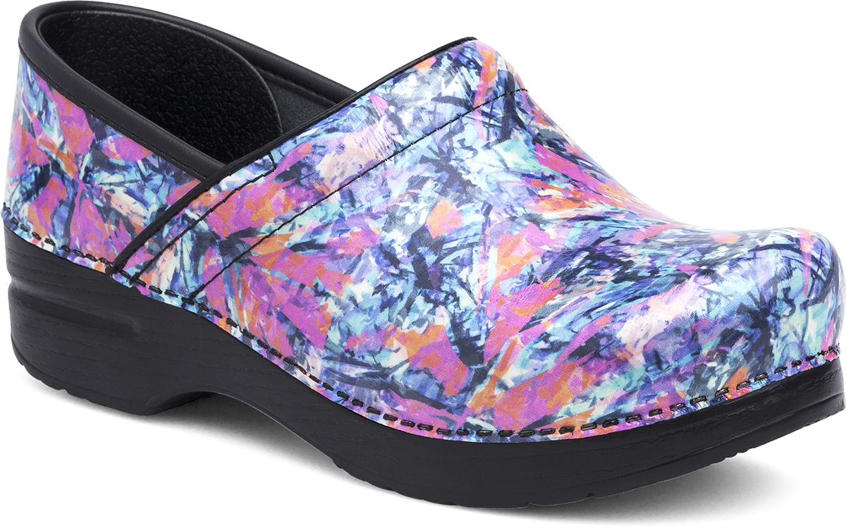 The Dansko Color Burst Patent from the Professional collection.