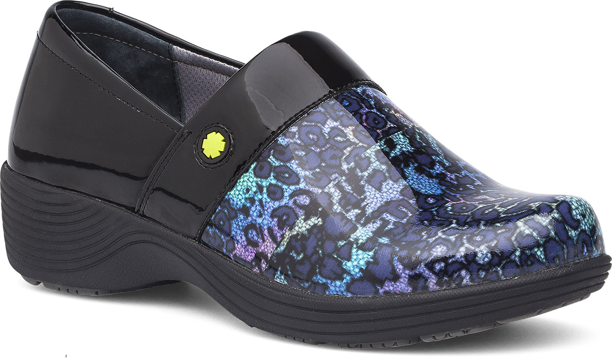 patent leopard dansko