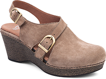 taupe milled nubuck dansko