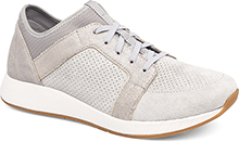 The Dansko Light Grey Suede from the Cozette collection.