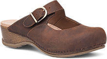 The Dansko Antique Brown Oiled from the Martina collection.