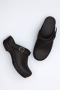 The Dansko Black Oiled from the Ingrid collection.