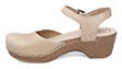 The Dansko Sand Dollar Full Grain from the Sam collection.
